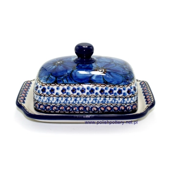 Maselnica na kostkę masła 200g dek. U408X Maki